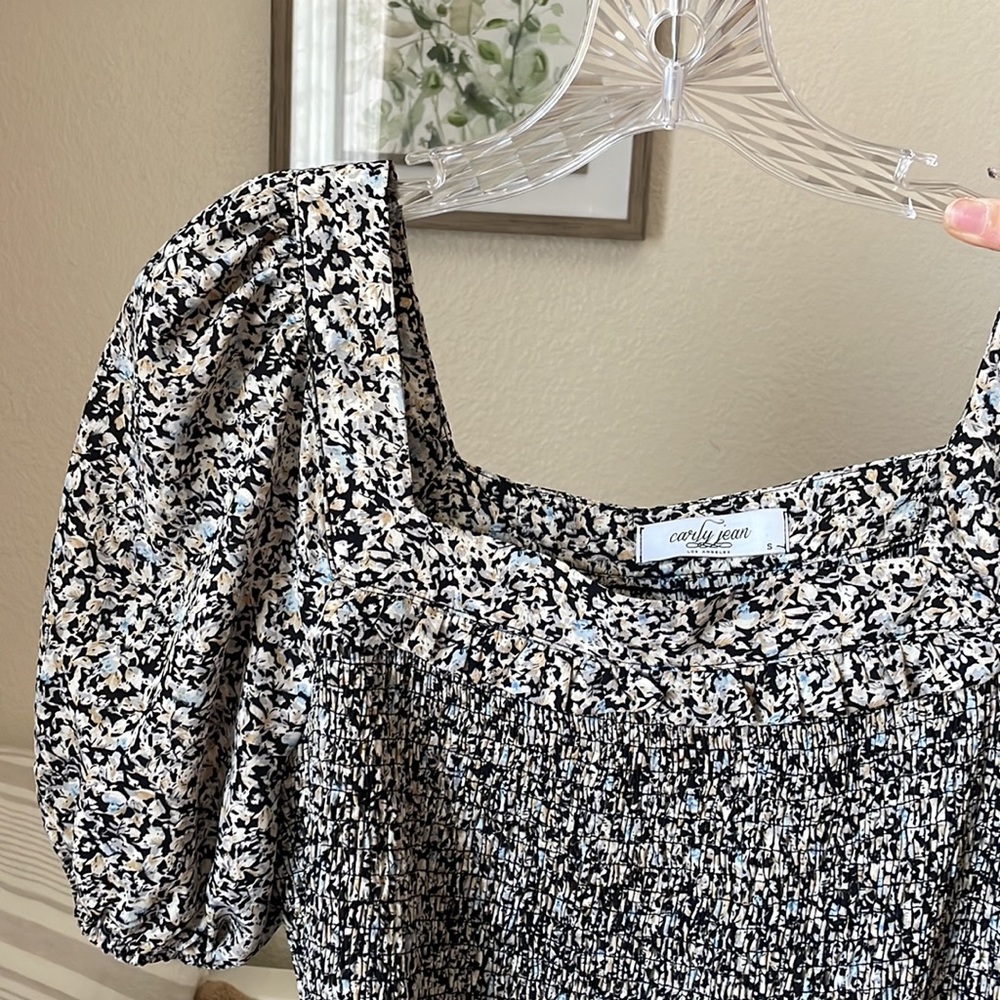 CJLA floral midi dress